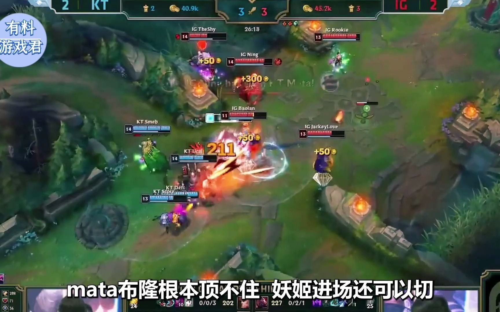 JackeyLove在IG比赛中比赛局势复杂，表现优异引发热议！